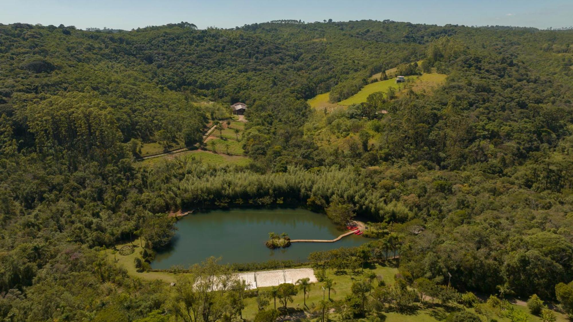 Hotel Fazenda Morros Verdes Ecolodge Ibiúna Eksteriør billede