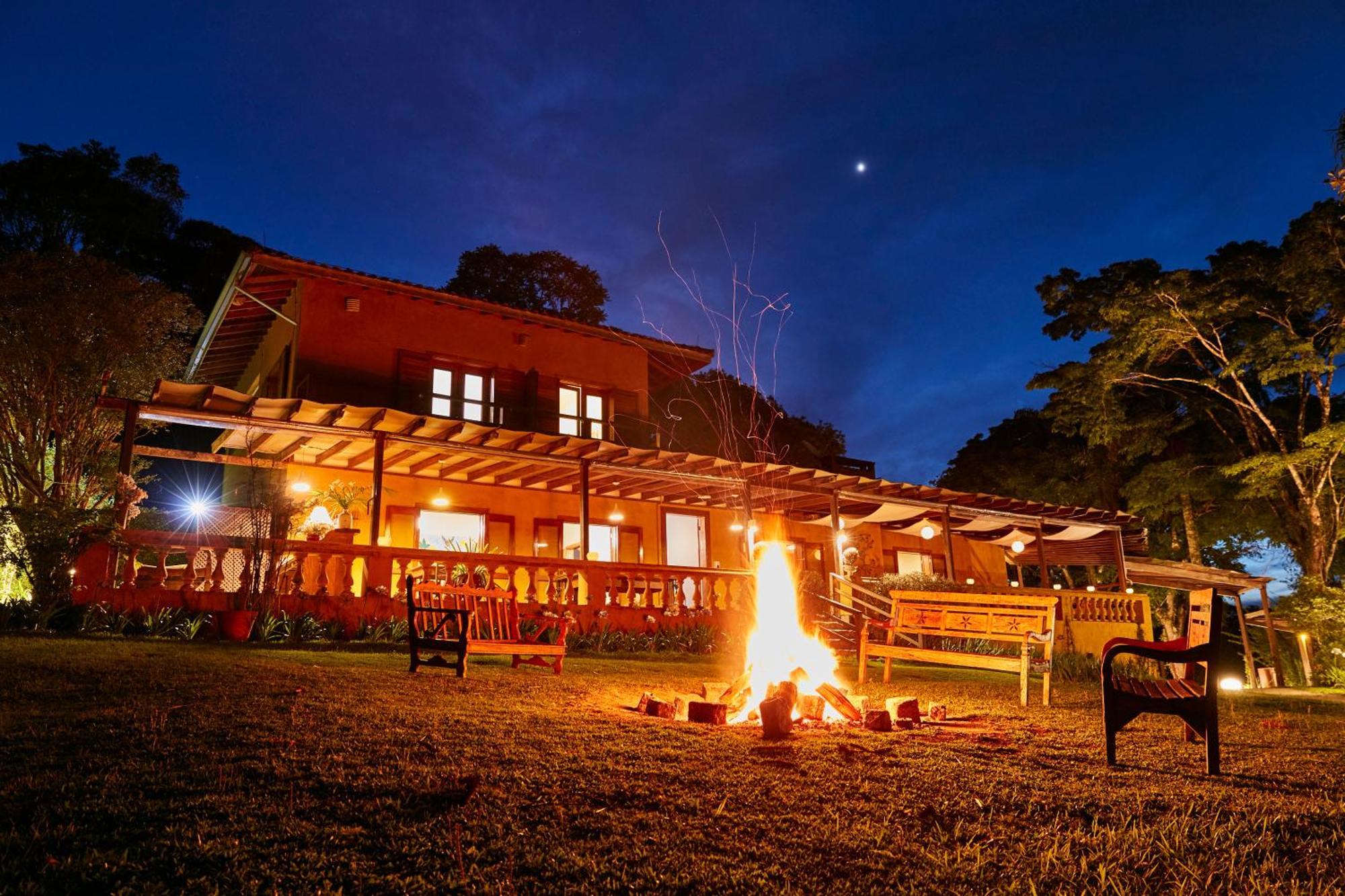 Hotel Fazenda Morros Verdes Ecolodge Ibiúna Eksteriør billede